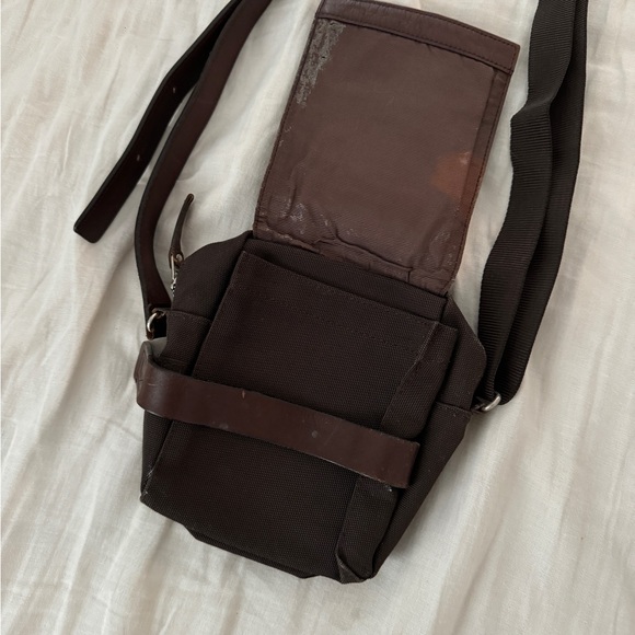 Yohji Yamamoto Y'SACCS Crossbody Leather Bag - Picture 3 of 14